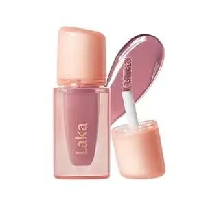 Laka Jelling Nude Gloss Mini, 1.9g/0.07oz, Sheer Hydrating Lip Oil With No Stain, Non-Sticky, Nourishing Gloss For A Glowy Look, K-Beauty (#312 Coolring)