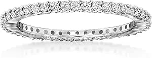 Ross-Simons 0.50 Ct. T.W. Diamond Eternity Band In 14kt White Gold