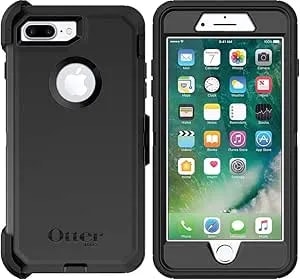 Otterbox Defender Series Case & Holster For Iphone 8 Plus & Iphone 7 Plus - Non-Retail Packaging - Black