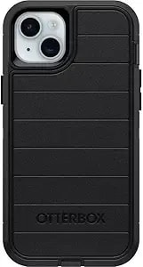 Otterbox Iphone 15 Plus & Iphone 14 Plus (Only) - Defender Series Case - Black - Case Only - Screenless - Rugged & Durable - With Port Protection - Microbial Defense Protection
