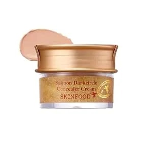 Skinfood S Salmon Dark Circle Concealer Cream - Under Eye Concealer For Dark Spots And Wrinkles - Full Coverage - Stocking Stuffer - 0.35 Oz/10 G (Blooming)
