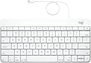 Logitech Wired Keyboard For Ipad With Lightning Connector – White
