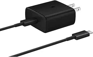 Samsung Official 45w Usb-C Super Fast Charging Wall Charger (Black)