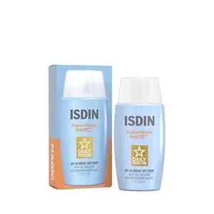 Isdin Fusion Water Magic Spf 40 (1.7 Fl Oz) - Ultralight Sunscreen For Face With Hyaluronic Acid And Vitamin E - Broad Spectrum - Daily Use