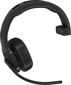 Garmin DēZl™ Headset 100, Single-Ear Premium Trucking Headset, Active Noise Cancellation, Superior Battery Life And Memory Foam Ear Pads
