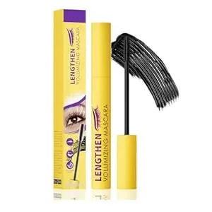 Colossal Bubble Mascara - Air Volume & Curl Formula For Lashes, Clump-Proof & Long-Lasting, Enhances Natural Look With Curl Boost Lash (#01 Black)