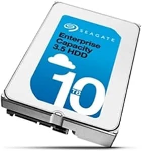Seagate Exos x10 10TB SATA 6Gb/S 256MB Cache Enterprise Hard Drive 3.5" (ST10000NM0086)