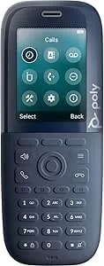 Poly Rove 30 Dect Phone Handset - Cordless Landline Phone - Dect - 2.4" Screen Size - Audio - Headset Port - 18 Hour Battery Talk Time - Black