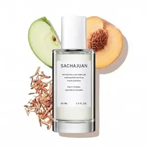 Sachajuan Protective Hair Perfume - Anti-Odor Hair Mist With Fruity Floral & Woody Notes - Refreshes Hair, Adds Shine & Long-Lasting Fragrance - Lightweight, Non-Greasy - 1.7 Oz