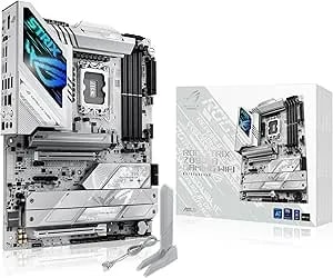 ASUS ROG Strix Z890-A Gaming WIFI Z890 LGA 1851 ATX Motherboard, Intel® Core™ Ultra Series 2 Ready, Advanced AI PC-Ready, 16+2+1+2 Stages, DDR5, Wifi 7, 2.5G, 5x M.2, Thunderbolt™ 4, USB Type-C, AI OC