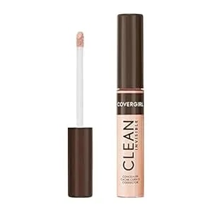 Covergirl Clean Invisible Concealer, Lightweight, Hydrating, Vegan Formula, Light Beige 107, 0.23oz