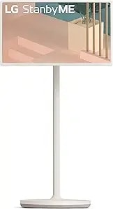 Lg 27-Inch Class Stanbyme 1080p-Portable Touch-Screen-Monitor 27art10akpl, Built-In Battery, Full Swivel Rotation, 60hz Refresh Rate, Calming Beige