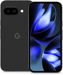 Google Pixel 9a With Gemini - Unlocked Android Smartphone With Incredible Camera And Ai Photo Editing, All-Day Battery, And Powerful Security - Obsidian - 128 Gb