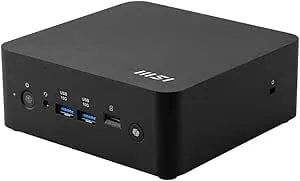 Msi Cubi Nuc Ai+ Desktop, Intel Core Ultra 7-258v, 32gb Memory, 1tb Ssd, Wifi 6e, Bt 5.3, Thunderbolt 4, Copilot Button, Win 11 Home: Black 2mg-023us