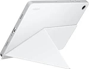 Samsung Galaxy Tab A11+ Book Cover Case, Tablet Protector, Foldable Stand With Landscape And Portrait Modes, Protective Against Bumps And Scratches, Auto Screen On/Off, US Version, White