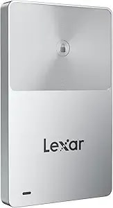 Lexar Touchlock Portable Ssd 1tb With One-Touch Nfc Encryption Authentication, External Solid-State Drives Usb 3.2 gen2, Magnetic Phone Ssd Support For Iphone 17/16, Tablet, Pc