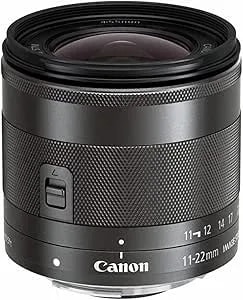 Canon EF-M 11-22mm F/4-5.6 STM Lens (Renewed)