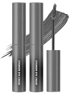 Cold Grey Tinted Eyebrow Gel,2 Pcs Long Lasting Waterproof Eye Brow Tinting Kit,Smudgeproof Eyebrow Tint Glue,Ultra-Fine Brush Brow Filler Stain,Momen'S Mother'S Day Makeup Gift Set For Women-03