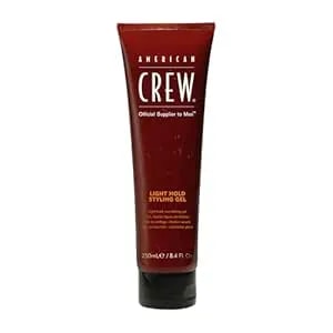 American Crew Men'S Hair Gel, Light Hold With Low Shine, 8.4 Fl Oz