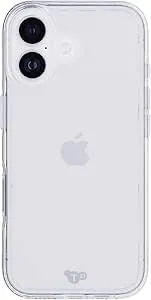 tech21 Evoclear Case For Iphone 17 – Clear - Slim Protective Case - Impact Protection - Wireless Charging Compatible