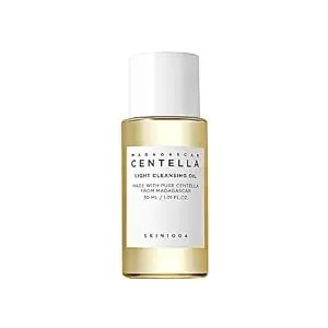 skin1004 Madagascar Centella Light Cleansing Oil 1.01 Fl.Oz, 30ml - Gentle Oil Cleanser For Face, Korean Facial Cleanser, Double Cleansing