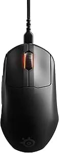Steelseries Esports Mini FPS Gaming Mouse Ultra Light 61g – Prime Mini Edit – 5 Programmable Buttons – 18K CPI Truemove Pro Sensor – Magnetic Optical Switches - Customizable - RGB Lighting – PC/Mac