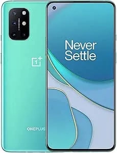 Oneplus 8t+ 5g 12gb(Ram)+256gb 120hz Display (T-Mobile/Sprint Unlocked) kb2007 Single Sim Smartphone - Aquamarine Green (Renewed)