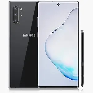 Samsung Galaxy Note 10+ Plus, 256gb, Black - Locked To T-Mobile (Renewed)
