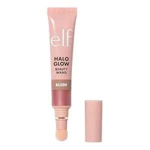 E.L.F. Halo Glow Blush Beauty Wand, Liquid Blush Wand For Radiant, Flushed Cheeks, Infused With Squalane, Vegan & Cruelty-Free, Pink-Me-Up
