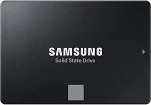 Samsung 870 EVO 4TB 2.5 Inch SATA III Internal SSD (MZ-77E4T0B/AM) , Black