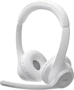 Logitech Zone 300 Wireless Bluetooth Headset - Off-White - Compatible With Windows, Mac, Chrome, Linux, Ios, Ipados, Android
