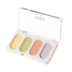 Laka skin4 Corrector, 4.8g/0.16oz, Color Correcting Palette, Hydrating & Long-Lasting Concealer For Camouflaging Discoloration, K-Beauty (#01 Correcting Pot)