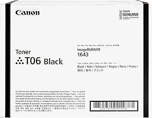 Canon, cnmt06, t06 Toner, 1 Each,Black