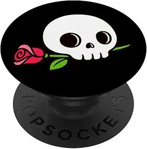 Popsockets Skull & Goth Phone Grip & Stand - Skull Cutie Popsockets Adhesive Popgrip