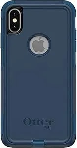 Otterbox Commuter Series Case For Iphone Xs Max - Retail Packaging - Bespoke Way (Blazer Blue/Stormy Seas Blue)