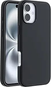 Otterbox Iphone 16 Plus - Symmetry Magsafe Case - Ultra-Slim - Raised Edges Protect Camera & Screen - Non-Retail Packaging - Black