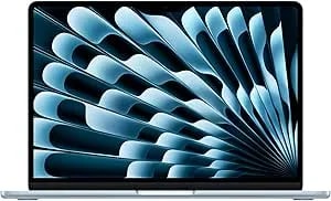 Apple 2025 Macbook Air With Apple m4 Chip, 13-Inch, 24gb Unified Memory, 512gb Ssd Storage, Sky Blue (Renewed)