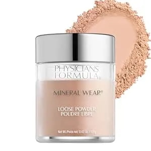 Physicians Formula Mineral Wear Talc-Free Loose Powder Creamy Natural, Dermatologist Tested, Clinically Tested
