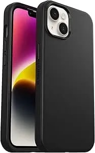 Otterbox Iphone 14 & Iphone 13 Symmetry Series Case - Black, Ultra-Sleek, Wireless Charging Compatible, Raised Edges Protect Camera & Screen