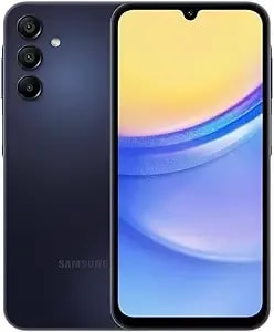 Samsung Galaxy a15 5g (64gb, 2024) 6.5" 90hz Amoled, 50mp Camera, 4g Volte (Fully Unlocked International Model For At&T, T-Mobile, Verizon, Global) a156u (Blue Black) - 6.5" 90hz Amoled, 50mp Camera, Fully Unlocked, International Model, a156u