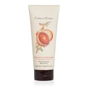 Crabtree & Evelyn Deep Cleansing Body Scrub, Tarocco Orange Eucalyptus And Sage, 6.2 Oz