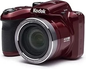 Kodak az401rd Point & Shoot Digital Camera With 3" Lcd, Red