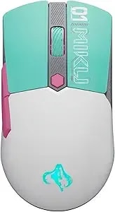 Asus Tuf Gaming Hatsune Miku Edition Mini Wireless Mouse – Right-Handed, 65g Lightweight, Compact, Tri-Mode Connectivity, 12k Dpi, Up To 134hr Battery, Rgb Miku Logo, Pc/Mac Support - Aqua