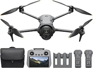 Dji Mavic 4 Pro Fly More Combo With Dji Rc 2, Flagship Tri-Camera Drone With 100mp 4/3 Cmos Hasselblad Camera, 30km/18.6mi Video Transmission, 51-Min Max Flight Time, Charging Hub, And More