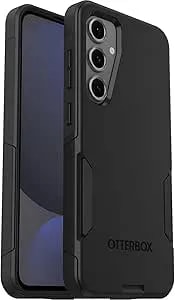 Otterbox Samsung Galaxy s24 Fe (Only) - Commuter Series Case - Black - Slim & Tough - Pocket-Friendly - With Port Protection - Non-Retail Packaging