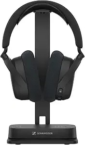 Sennheiser Rs 275 Tv Headphones - Bluetooth Headphones And Transmitter Bundle - Low Latency Wireless Headphones With Virtual Surround Sound, Speech Clarity And Auracast Technology - 50 H Battery