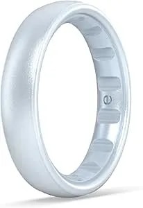 Enso Rings Elements Luxe Classic Silicone Ring - Comfortable And Flexible Design