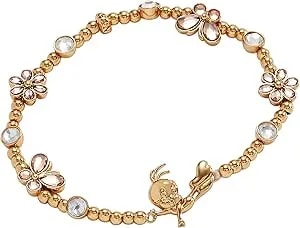 Alex And Ani Looney Tunes Tweety Beaded Stretch Bracelet