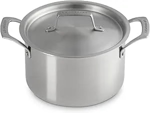 Le Creuset Stainless Steel Essential Stockpot, 4qt