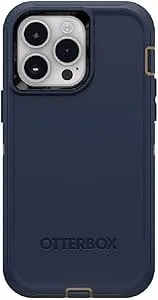 Otterbox Iphone 14 Pro Max (Only) - Defender Series Case - Rugged & Durable - Case Only - Non-Retail Packaging - (Blue Suede Shoes)